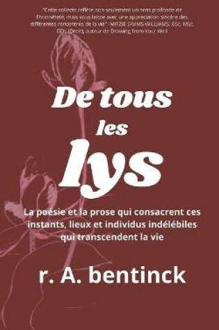 Cover of De tous les Lys