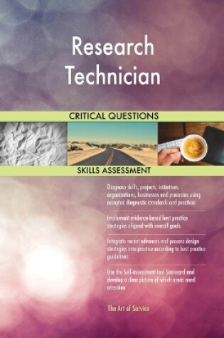 Cover of Research Technician Critical Questions Skills Assessment