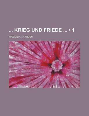 Book cover for Krieg Und Friede (1)