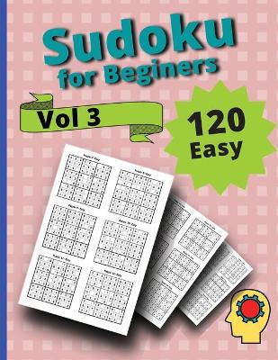 Book cover for 120 Easy Sudoku for Beginners Vol 3