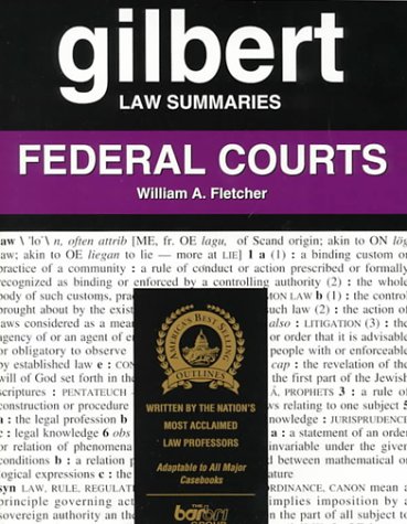Book cover for Gilbert Law Summaries Fed Cts