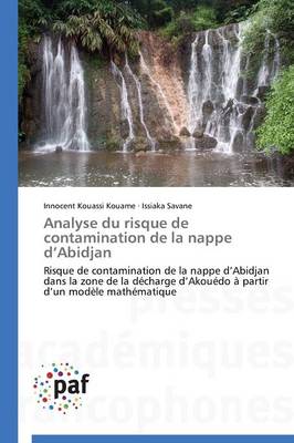 Book cover for Analyse Du Risque de Contamination de la Nappe D Abidjan