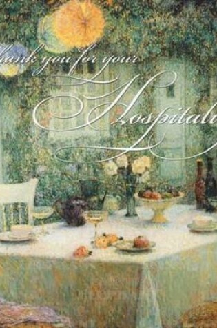 Cover of Thank You for Your Hospitality