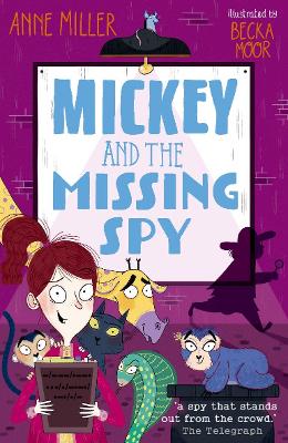 Book cover for Mickey and the Missing Spy