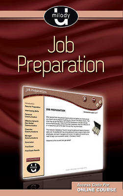 Cover of Printed Access Card for Milady U Professional Development: Job Preperation