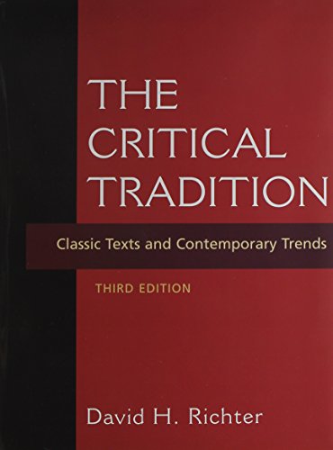 Book cover for Critical Tradition 3e & Jane Eyre