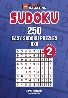 Book cover for Sudoku - 250 Easy Sudoku Puzzles 9x9 (Volume 2)
