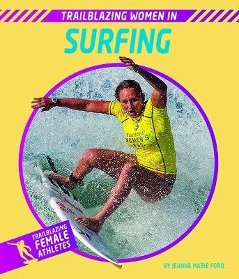 Book cover for Trailblazing Women in Surfing