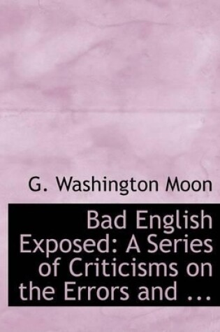 Cover of Bad English Exposed