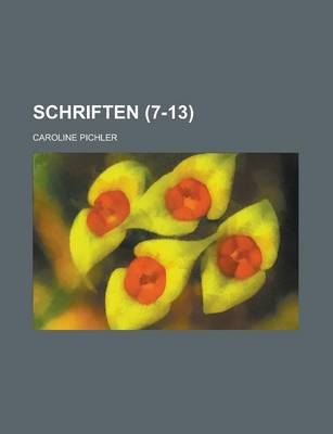 Book cover for Schriften (7-13 )