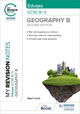 Book cover for My Revision Notes: Eduqas GCSE (9–1) Geography B Second Edition