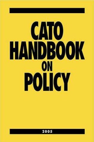 Cover of Cato Handbook on Policy