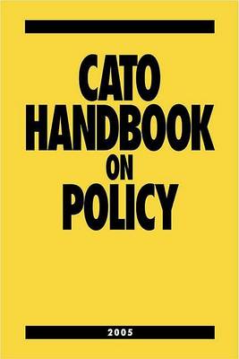 Cover of Cato Handbook on Policy