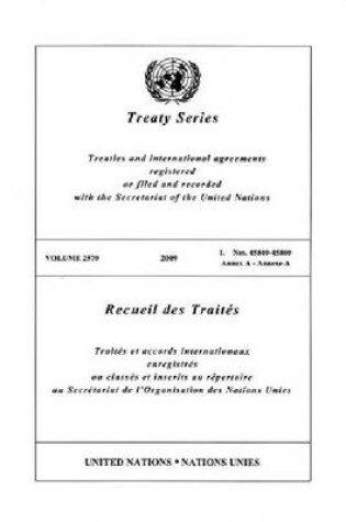 Cover of Treaty Series 2570