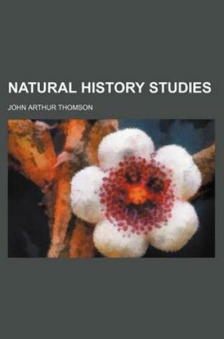 Cover of Natural History Studies