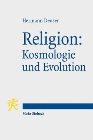 Cover of Religion: Kosmologie und Evolution