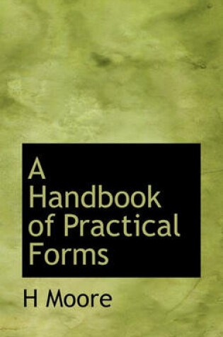 Cover of A Handbook of Practical Forms