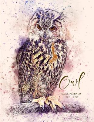 Book cover for Planner July 2019- June 2020 Nocturnal Owl Monthly Weekly Daily Calendar