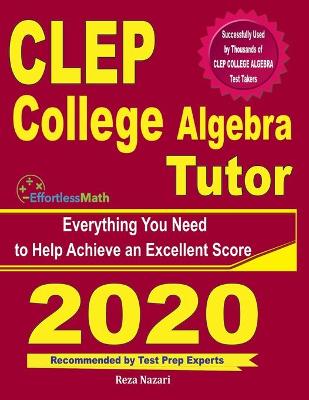 Book cover for CLEP College Algebra Tutor