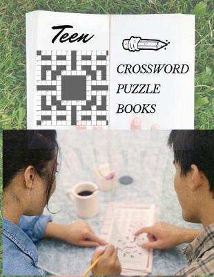 Book cover for Teen Crossword Puzzle Books