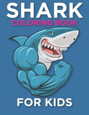 Book cover for Shark Coloring Book for kids