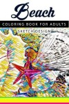 Book cover for Beach Coloring Books for Adults