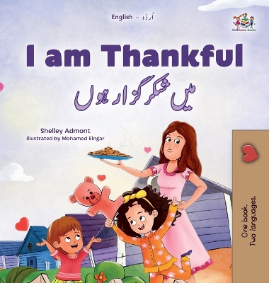 Cover of I am Thankful (English Urdu Bilingual Children's Book)