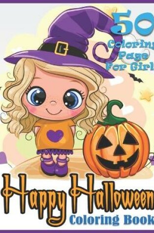 Cover of Happy Halloween Coloring Book