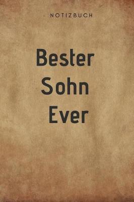Book cover for Bester Sohn Ever Notizbuch