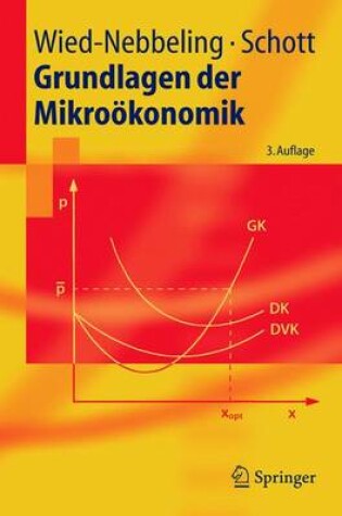 Cover of Grundlagen Der Mikrookonomik