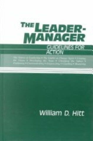 Cover of Leader-Manager, the