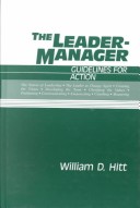 Book cover for Leader-Manager, the