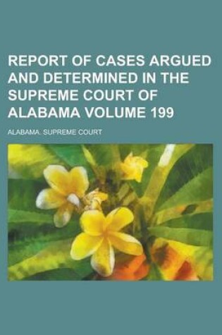 Cover of Report of Cases Argued and Determined in the Supreme Court of Alabama (63)