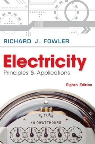 Cover of Electricity: Principles & Applications w/ Student Data CD-Rom