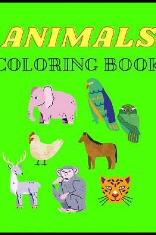 Cover of Animal Coloring Books