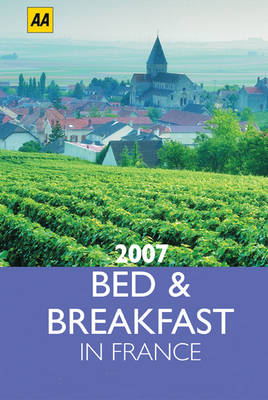 Cover of AA Bed and Breakfast France