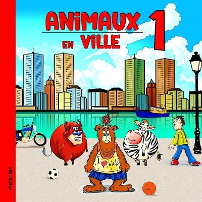 Book cover for Animaux en ville 1