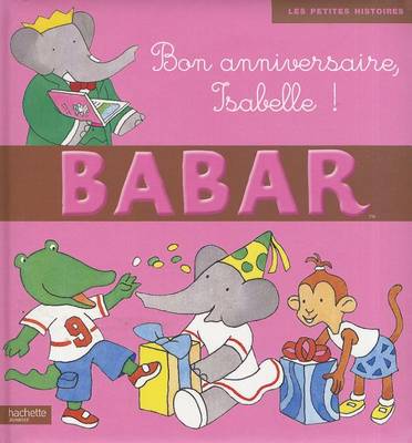 Book cover for Bon Anniversaire Isabelle !