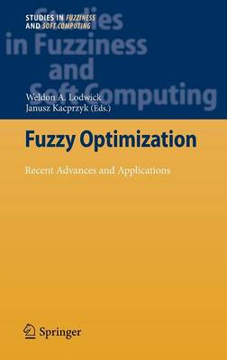 Cover of Fuzzy Optimization