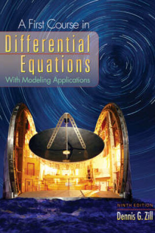 Cover of A First Course in Differential Equations