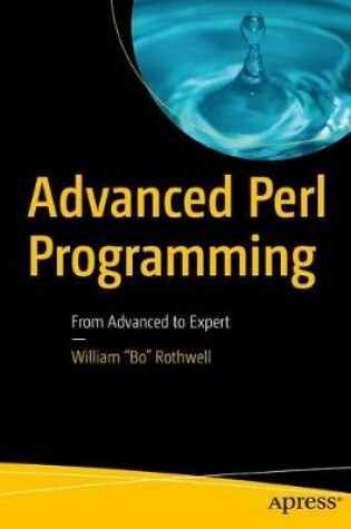 Cover of Advanced Perl Programming