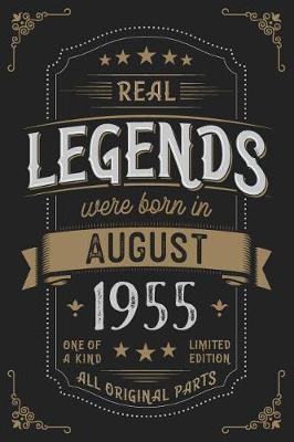 Book cover for Real Legends were born in August 1955