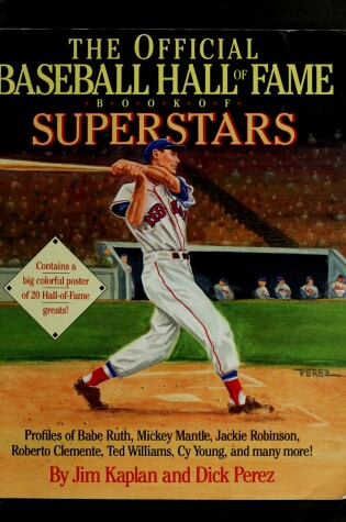 Cover of The Official Baseball Hall of Fame Book of Superstars