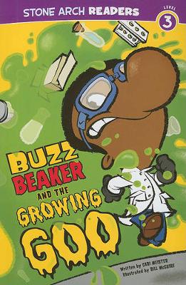 Book cover for Buzz Beaker and the Growing Goo