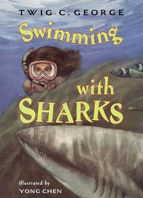 Book cover for Swimming with Sharks