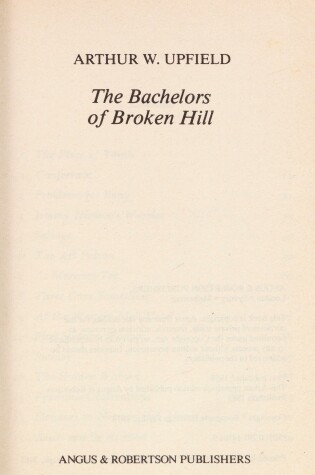 Cover of Bachelors of Broken Hill