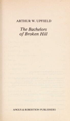 Book cover for Bachelors of Broken Hill