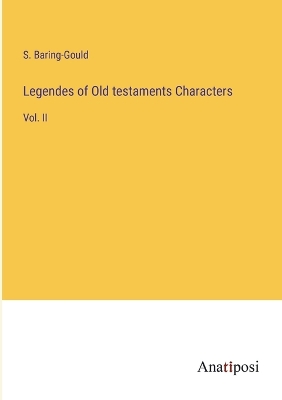 Book cover for Legendes of Old testaments Characters