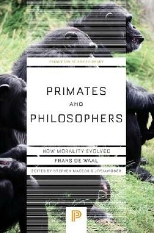 Cover of Primates and Philosophers