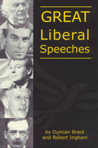Cover of Great Liberal Speeches